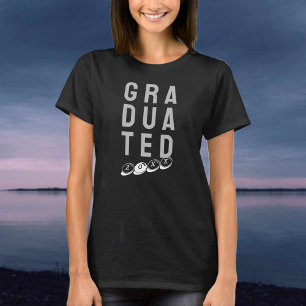 Voor de pas afgestudeerde. Een Afstuderen T-shirt