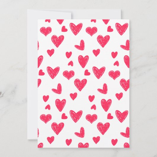 Voor de persoon die ik liefheb Rode Hart Valentijn (Achterkant)