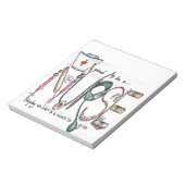 VOOR DE PLAATS VAN VERBRANDING NOTITIEBLOK (Linkerzijde)