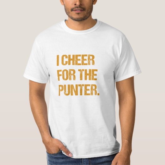 Voor de punter t-shirt (Voorkant)