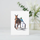 Voor de Race Briefkaart (Staand voorkant)