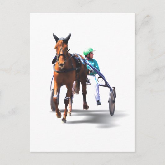 Voor de Race Briefkaart (Voorkant)