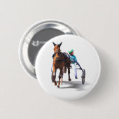 Voor de Race Ronde Button 5,7 Cm (Voorkant /achterkant)