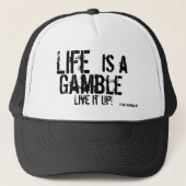 Voor de risicovernemers trucker pet (Voorkant)