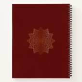 Voor de romantici (rood) notitieboek (Achterkant)