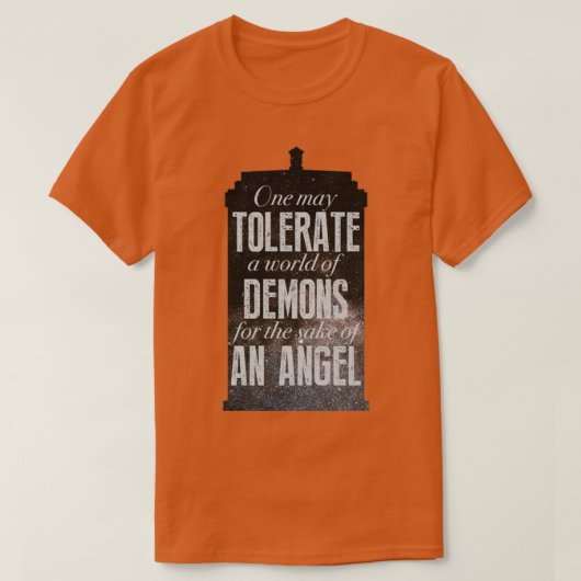 Voor de Sake of an Angel T-shirt (Design voorkant)