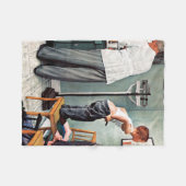 Voor de schok of bij de arts fleece deken (Voorkant (Horizontaal))
