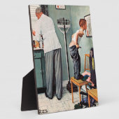 Voor de schok of bij de arts fotoplaat (Zijkant)