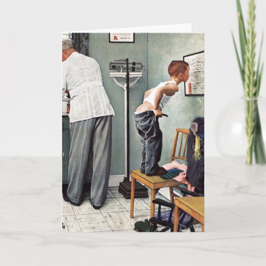 Voor de schok of bij de arts kaart (Voorkant)