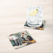 Voor de schok of bij de arts kartonnen onderzetters (Insitu)