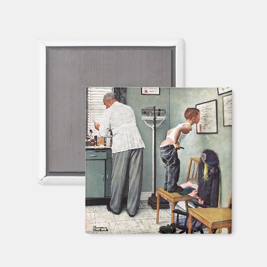 Voor de schok of bij de arts magneet (Voorkant / Achterkant)