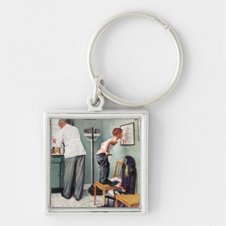 Voor de schok of bij de arts sleutelhanger