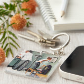 Voor de schok of bij de arts sleutelhanger (Voorkant Rechts)