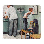 Voor de schok of bij de arts snijplank (Voorkant)