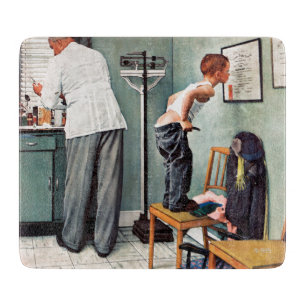 Voor de schok of bij de arts snijplank