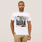 Voor de schok of bij de arts t-shirt (Voorkant volledig)