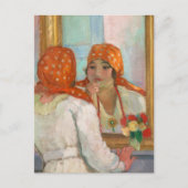 Voor de spiegel | Henri Lebasque Briefkaart (Voorkant)