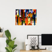 Voor de stad door Paul Klee, Poster (Thuiskantoor)