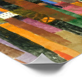 Voor de stad: Paul Klee 1915 Poster (Hoek)