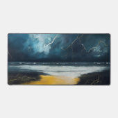 Voor De Storm – Abstract Zeelandschap Bureaumat (Voorkant)