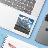Voor de Storm Vinyl Sticker (Laptop met iPhone)