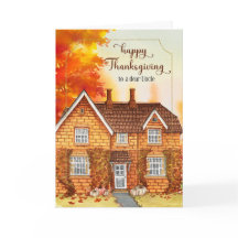 voor de Thanksgiving van oom Autumn Home