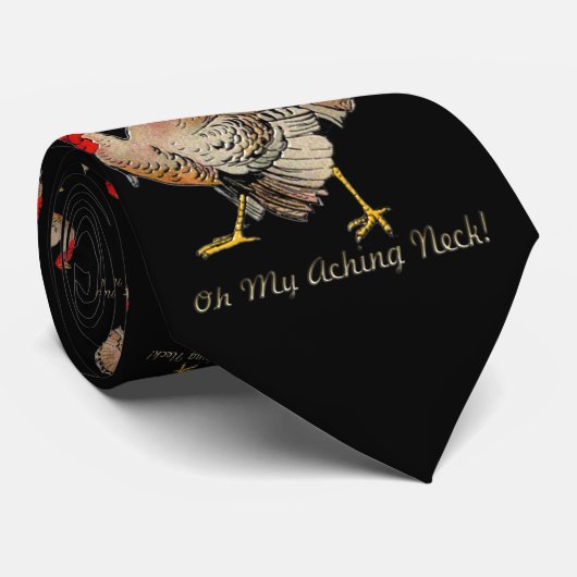 Voor de Thanksgiving van Turkije mijn nek Stropdas (Opgerold)