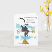 Voor de toekomstige groeten Kaart (Gele Bloem)