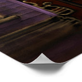 Voor de trein door J. Matthew Root Poster (Hoek)