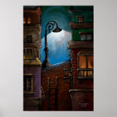 Voor de trein door J. Matthew Root Poster (Voorkant)