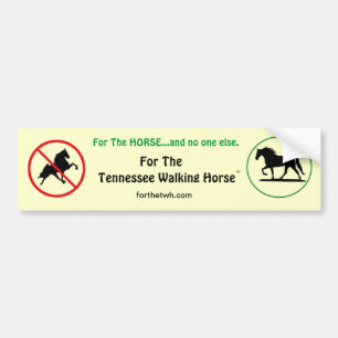 Voor de TWH Bumpersticker