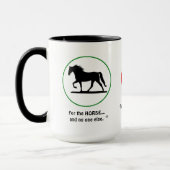 Voor de TWH Drie Symbool mok (Links)