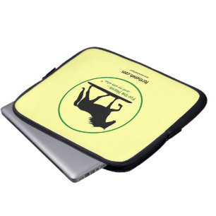Voor de TWH Logo-laptophoes Laptop Sleeve