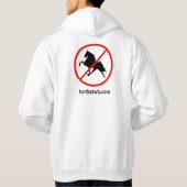 Voor de TWH: ontwerp voor- en achtersymbolen Hoodie (Achterkant)