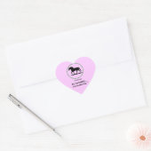 Voor de TWH-Sticker Hart Sticker (Envelop)