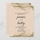 Voor de Uitnodiging van het Manuscript van de Bron (Voorkant / Achterkant)