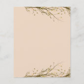 Voor de Uitnodiging van het Manuscript van de Bron (Achterkant)