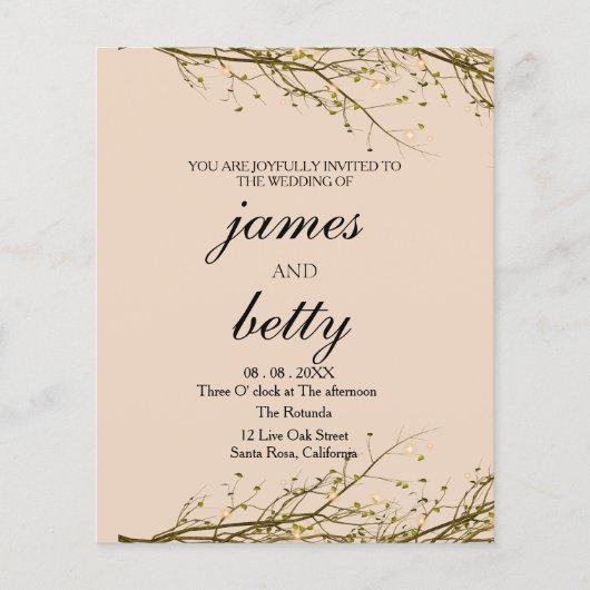 Voor de Uitnodiging van het Manuscript van de Bron (Voorkant)