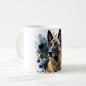 🐾 Voor de ultieme Belgische Malinois fan! 🐾 Koffiemok (Voorkant links)