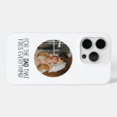 "Voor de vader die alles oplost Case-Mate iPhone Case (Achterkant (horizontaal))