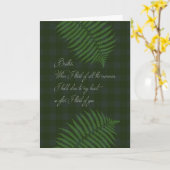 Voor de verjaardag van mijn broer kaart (Gele Bloem)