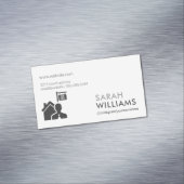 Voor de verkoop van onroerend goed magnetisch visitekaartje (Voorbeeld)