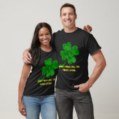 Voor de vier Drink bladeren T-shirt (Unisex)