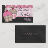 Voor de Visitekaartjes van de perskoeken (Voorkant / Achterkant)