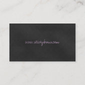 Voor de Visitekaartjes van de perskoeken (Achterkant)