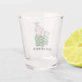 Voor de vogelaar of ornitholoog. shot glas (Achterkant)