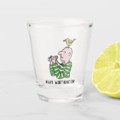 Voor de vogelaar of ornitholoog. shot glas (Voorkant)