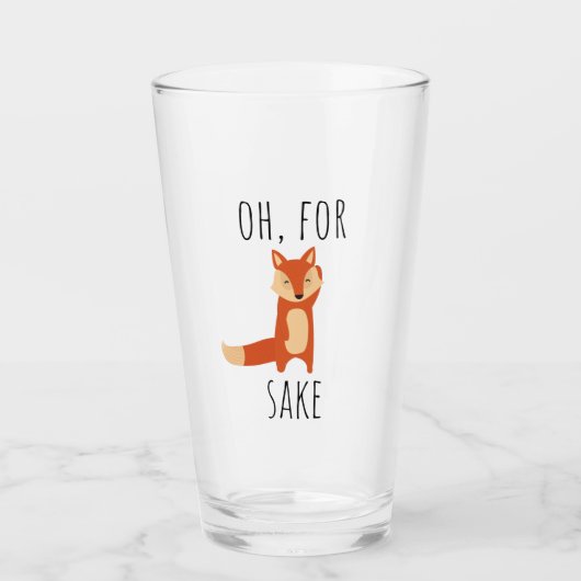 Voor de vossep glas (Voorkant)
