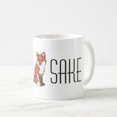 Voor de vossep koffiemok (Voorkant rechts)