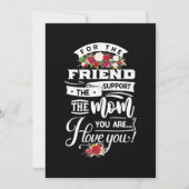 Voor de vrienden die ik liefheb kaart (Voorkant)